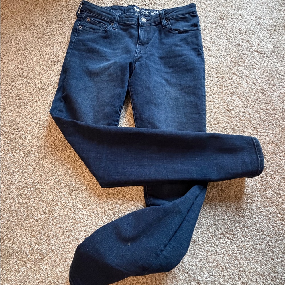 GAP Dark Blue Women's Sculpted Skinny Jeans